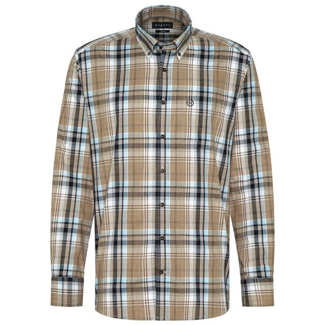Bugatti Clothing casual overhemd met lange mouwen 090420-001-XXXL large