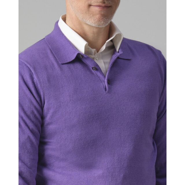 Dutch Dandies Arno kantelberg polo met lange mouwen 084800-003-S large