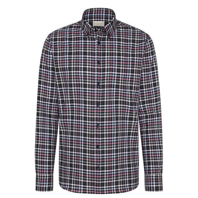 Bugatti Clothing casual overhemd met lange mouwen 081690-001-XXXL large