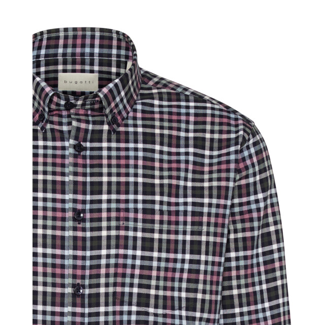 Bugatti Clothing casual overhemd met lange mouwen 081690-001-XXXL large