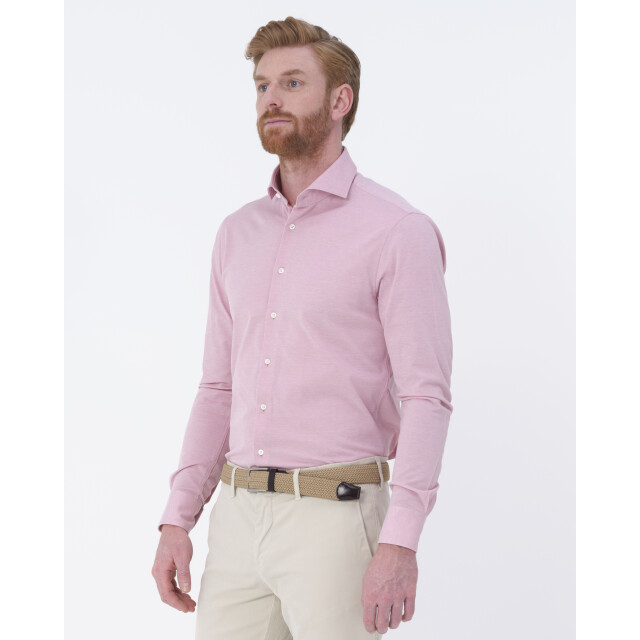 Dutch Dandies Knitted slim fit overhemd met lange mouwen 071718-005-40 large
