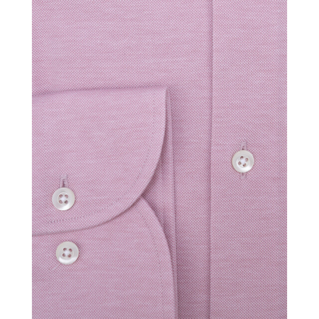 Dutch Dandies Knitted slim fit overhemd met lange mouwen 071718-005-40 large