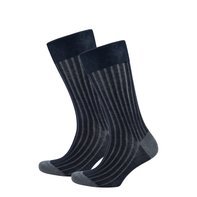 Dutch Dandies Basic navy sokken 061757-001-4346 large