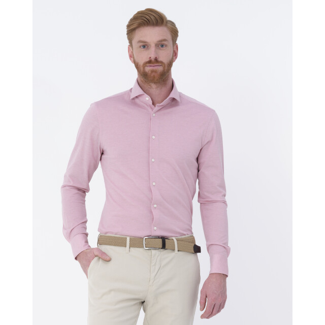 Dutch Dandies Knitted slim fit overhemd met lange mouwen 071718-005-40 large