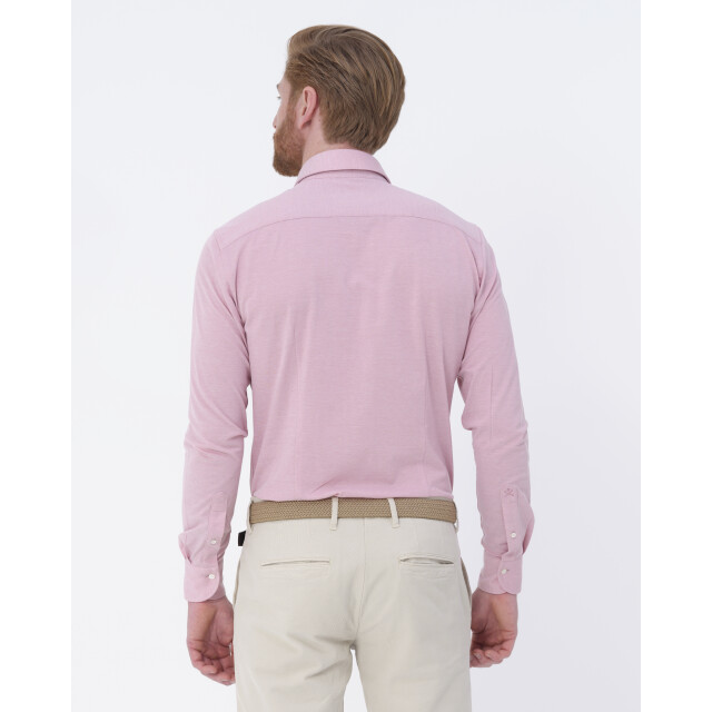 Dutch Dandies Knitted slim fit overhemd met lange mouwen 071718-005-40 large