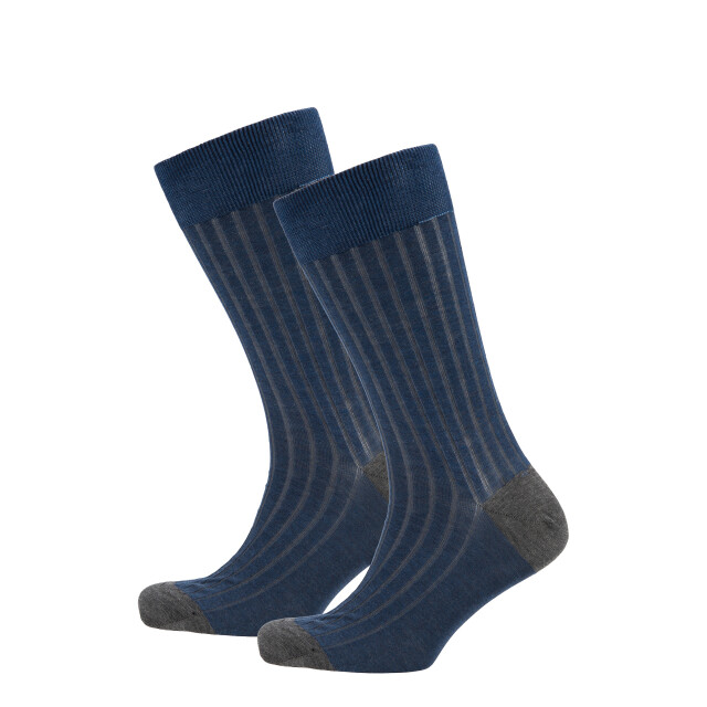 Dutch Dandies Basic blue sokken 061759-001-3942 large