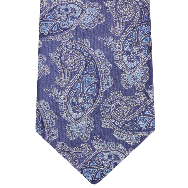 Eton Paisley woven silk tie 106599-001-1 large