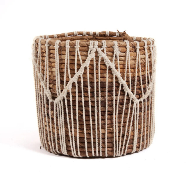 Bazar Bizar The macra-mazing basket natural white l JAAD006NW-L large