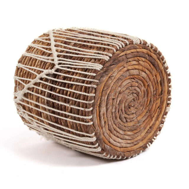 Bazar Bizar The macra-mazing basket natural white l JAAD006NW-L large