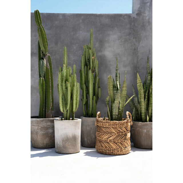 Bazar Bizar The banana zigzag basket m JAAD005N-M large