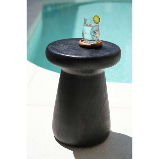 Bazar Bizar The gagang stool black JANAF018B large