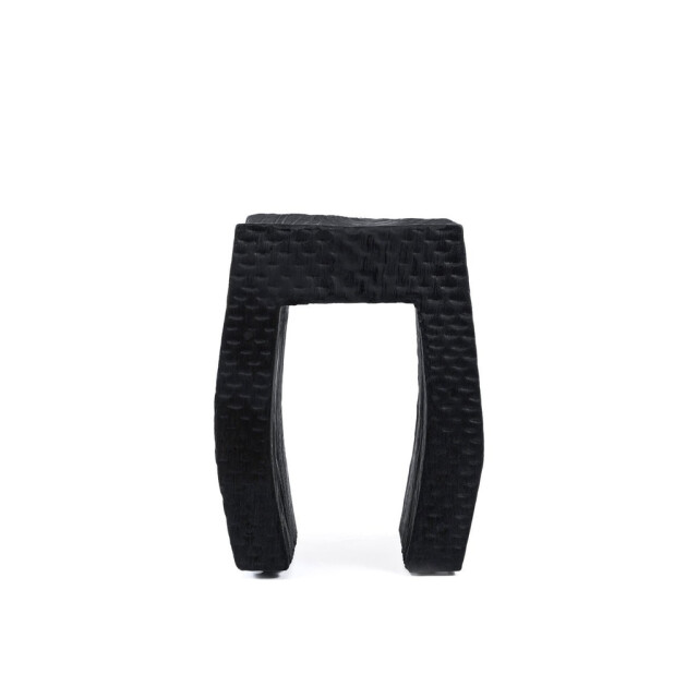 Bazar Bizar The montano stool black JANAF005B large
