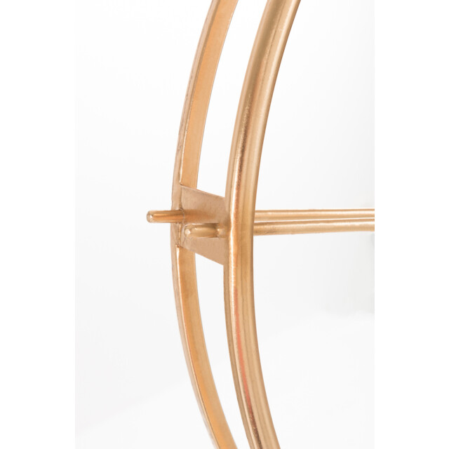 J-Line Klok rond metaal small 84055 large