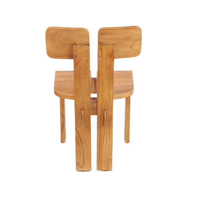Bazar Bizar The sama sama dining chair natural JANAF002N large