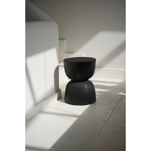 Bazar Bizar The montreal stool black JANAF025B large