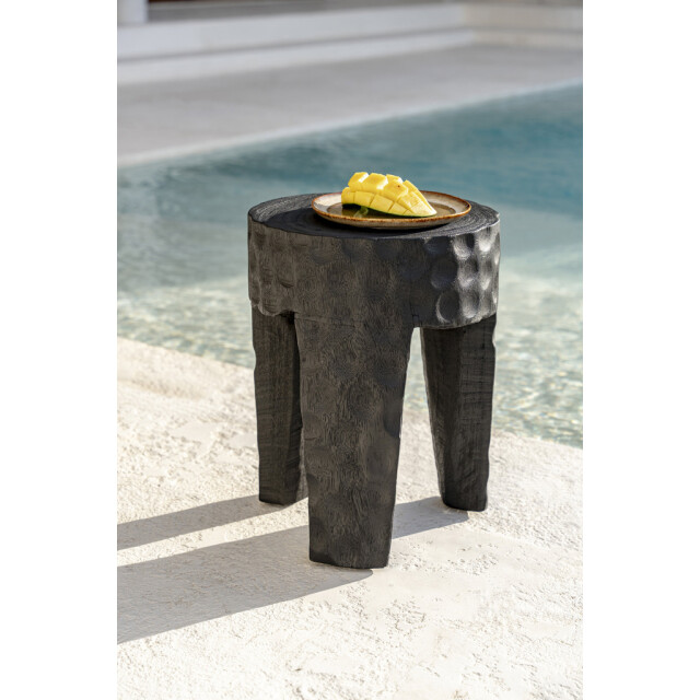 Bazar Bizar The paramo stool black JANAF026B large