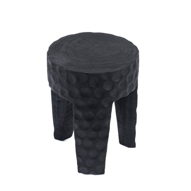 Bazar Bizar The paramo stool black JANAF026B large