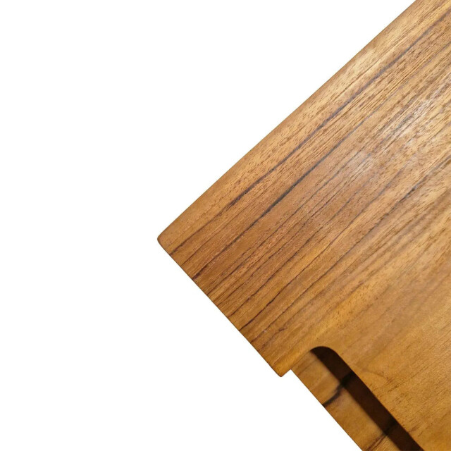 Bazar Bizar The teak serving plate natural BASU614 large