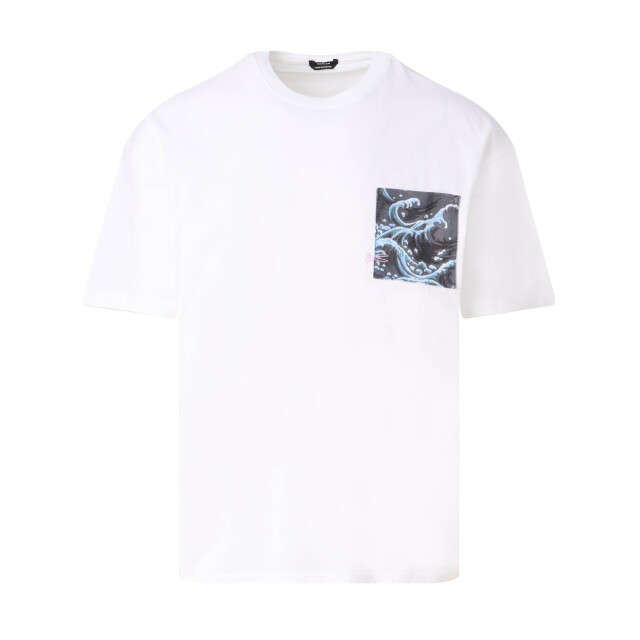 Denham T-shirt short sleeve 106737-001-L large