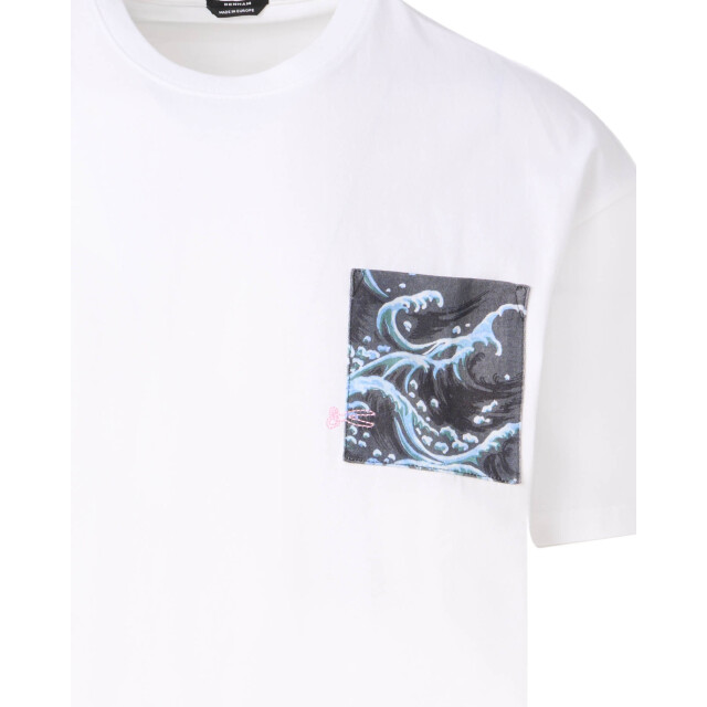 Denham T-shirt short sleeve 106737-001-L large