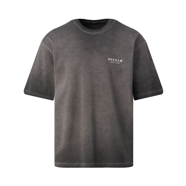 Denham Geomatric t-shirt short sleeve 103357-001-L large