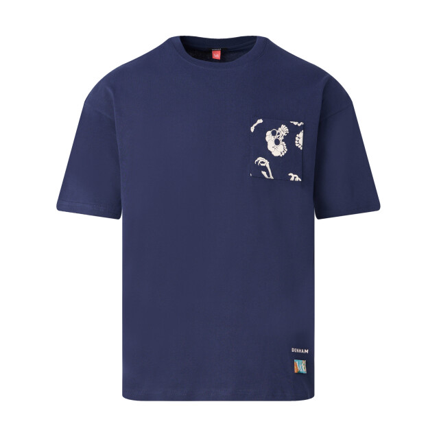 Denham T-shirt short sleeve 106738-001-L large