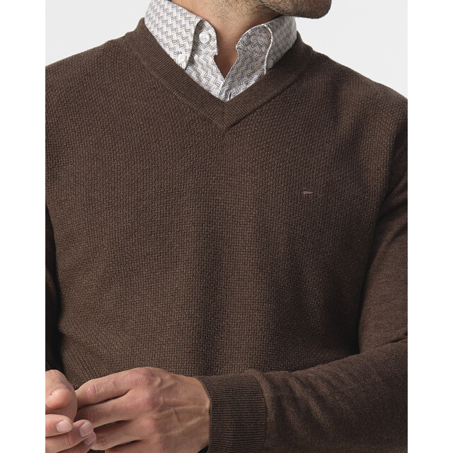 Campbell Harvey v-neck sweater 099136-005-M large
