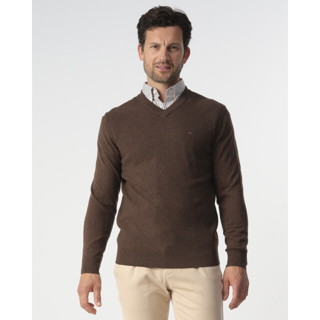 Campbell Harvey v-neck sweater 099136-005-M large