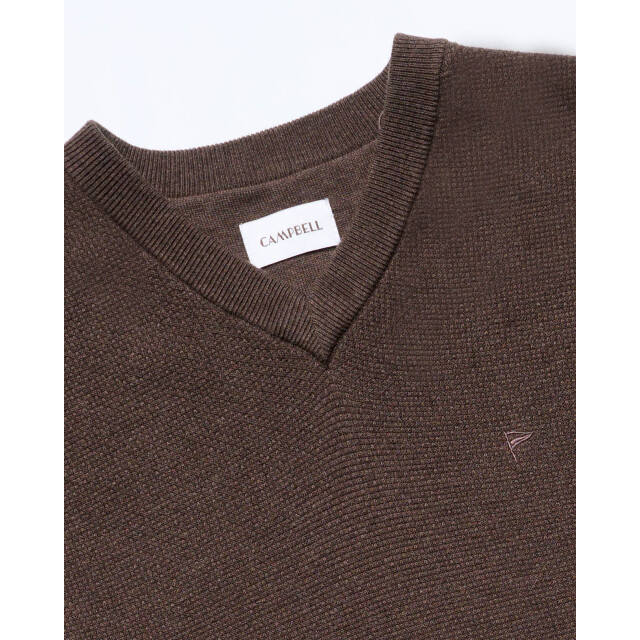 Campbell Harvey v-neck sweater 099136-005-M large