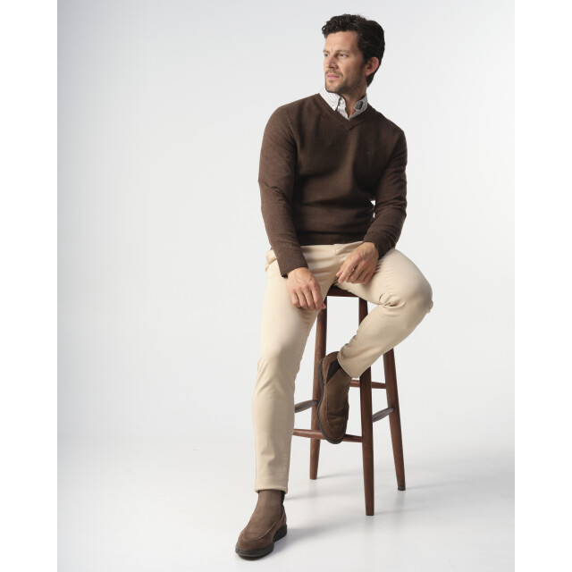 Campbell Harvey v-neck sweater 099136-005-M large
