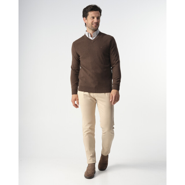 Campbell Harvey v-neck sweater 099136-005-M large