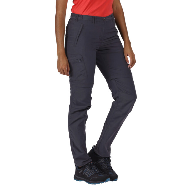 Regatta Dames chaska ii zip off broek UTRG4905_sealgrey large