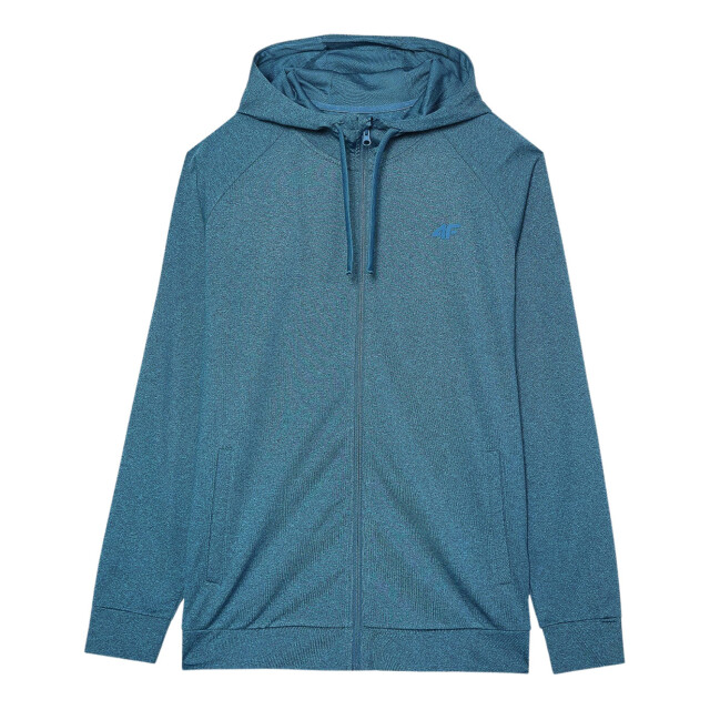 4F Heren waw24tfswm404 quick dry regular training full zip hoodie UTPP4444_green large