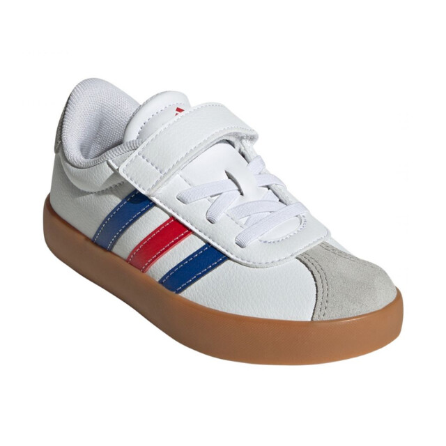 Adidas Kinderen/kinderen vl court 3.0 suède trainers UTPP6002_whitebluered large
