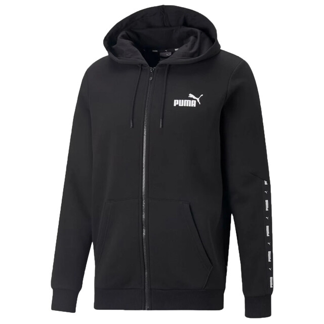 Puma Heren essential+ getapete full zip hoodie UTPP3109_black large