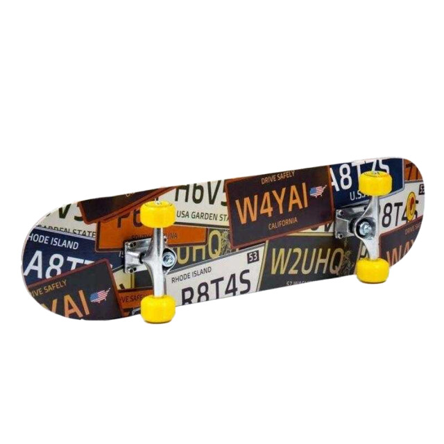 SMJ Sport Nummerplaat skateboard UTPP4900_multicoloured large