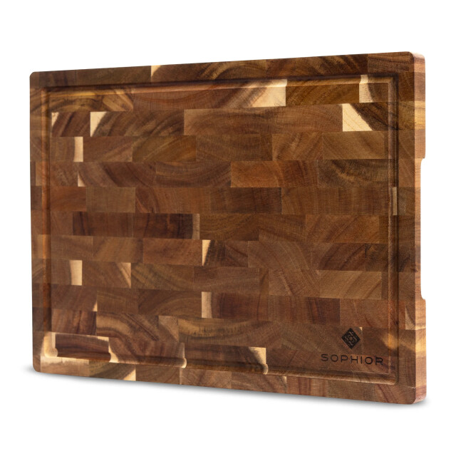 Sophior Snijplank van acacia hout kopshout 3201961 large