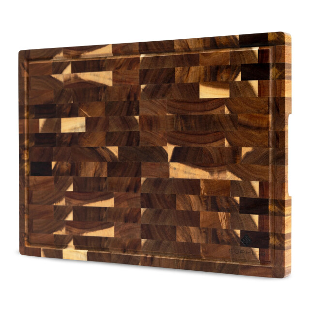Sophior Snijplank van acacia hout kopshout groot 3201960 large