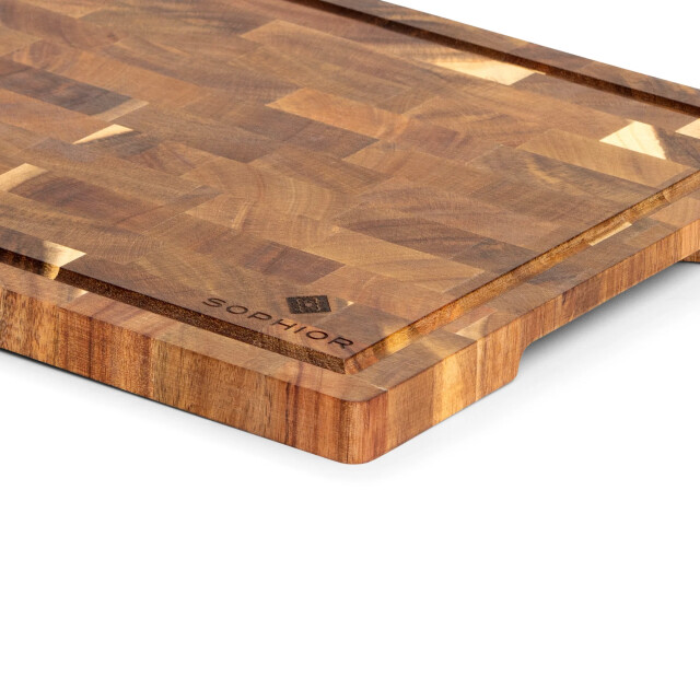 Sophior Snijplank van acacia hout kopshout 3201961 large