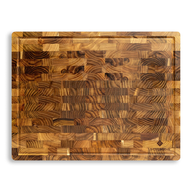 Sophior Hakblok van teak hout 3201956 large