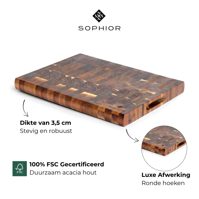 Sophior Hakblok acacia hout 3174500 large