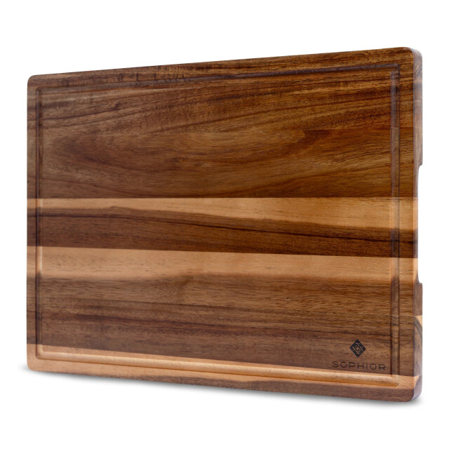 Sophior Snijplank van acacia hout groot 3174251 large