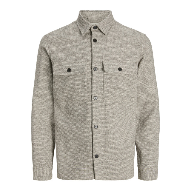 Jack & Jones Jprrayle melange solid l/s overshir 12286840 large