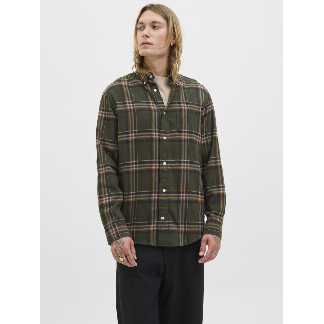 Jack & Jones Jjeclassic flannel check shirt ls s 12278406 large