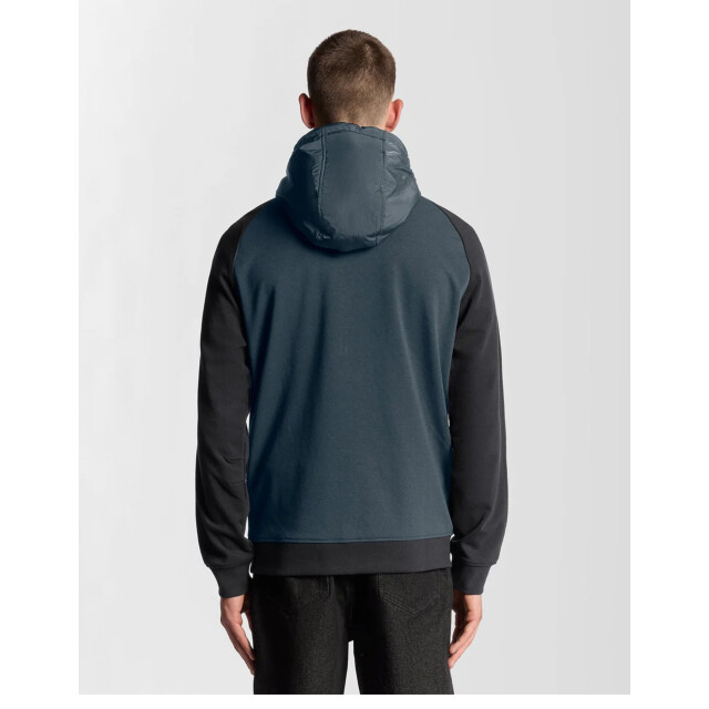 Lyle and Scott Lyle&scott half raglan hybird hoodies ml2330v ML2330V large