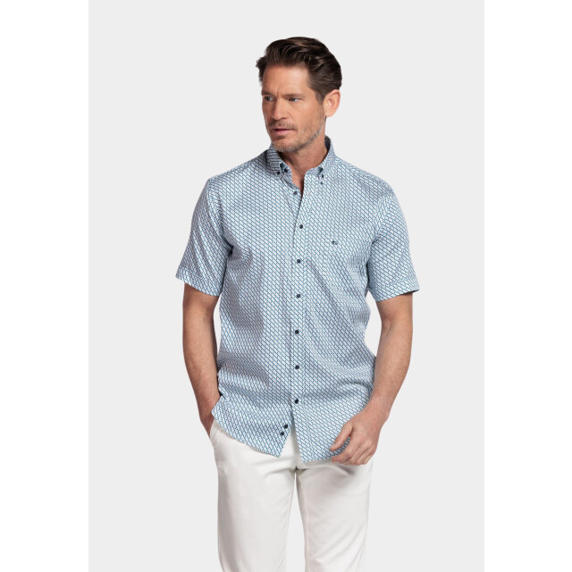 Giordano Casual hemd korte mouw league short sleeve button do 516012/60 188507 large