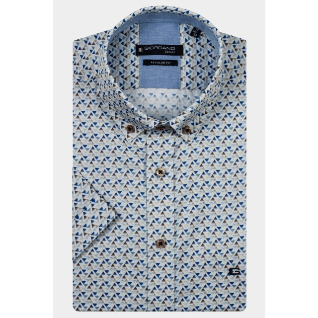 Giordano Casual hemd korte mouw league short sleeve button do 516025/60 188530 large