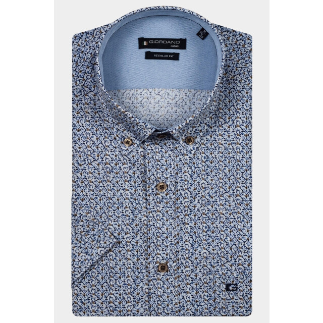 Giordano Casual hemd korte mouw league short sleeve button do 516040/60 188560 large
