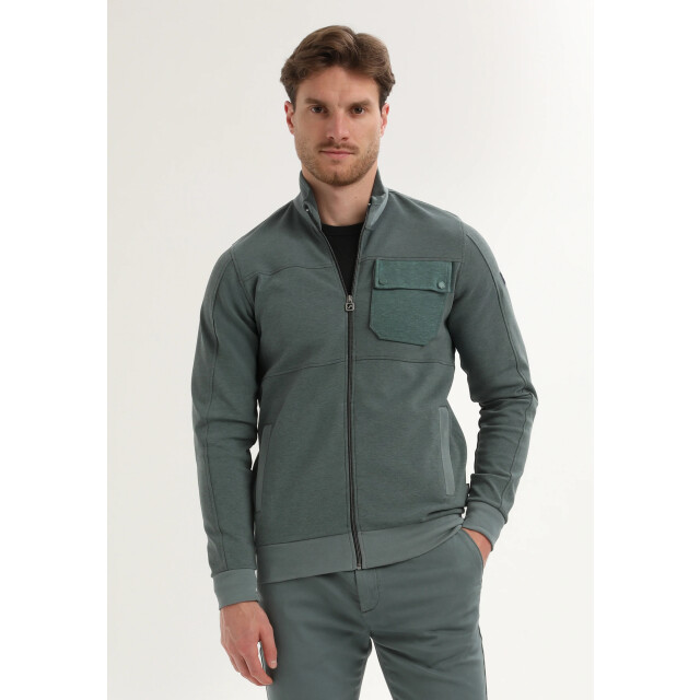 Gabbiano Heren vest 425748 085 tile blue Gabbiano Vest 425748 085TileBlue large