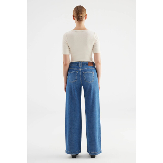 Cup of Joe Lulu wide leg jeans medium blue COJ Lulu MediumBlue large